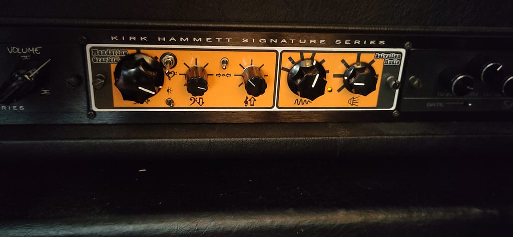 Salvation Mandarine Graphic im Verstärker