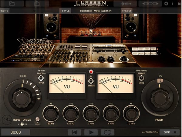 Mastering Tools mit Signal Chain in Lurssen Mastering Console und T-Racks 5